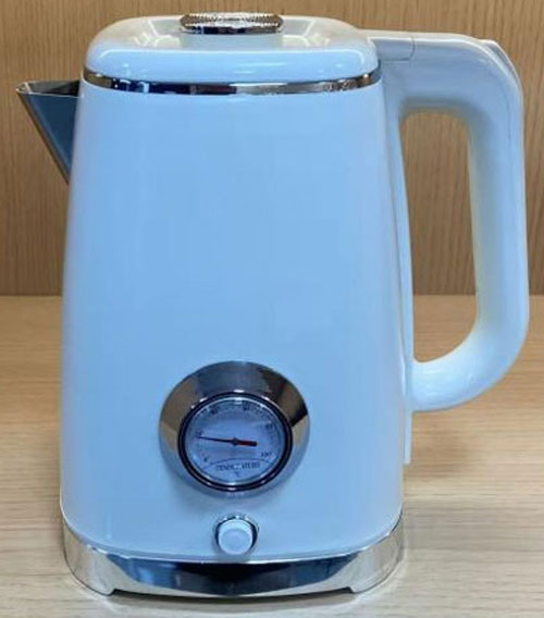blue mechanical indicator